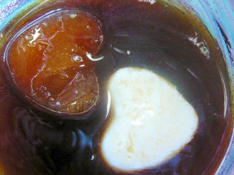 ♥　アイスコーヒーに重宝する２種の氷　♥